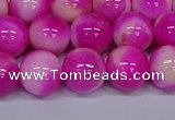 CMJ642 15.5 inches 12mm round rainbow jade beads wholesale