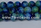 CMJ668 15.5 inches 8mm round rainbow jade beads wholesale