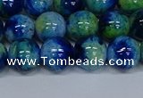 CMJ670 15.5 inches 12mm round rainbow jade beads wholesale