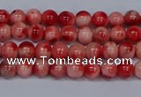 CMJ680 15.5 inches 4mm round rainbow jade beads wholesale