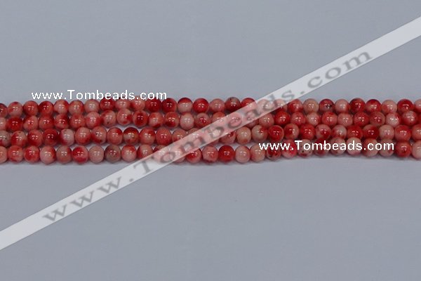 CMJ681 15.5 inches 6mm round rainbow jade beads wholesale