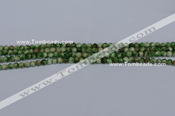 CMJ701 15.5 inches 4mm round rainbow jade beads wholesale