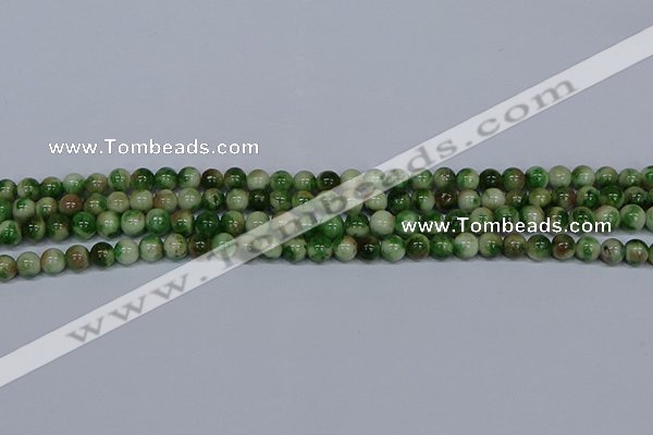 CMJ702 15.5 inches 6mm round rainbow jade beads wholesale