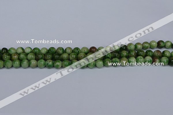 CMJ703 15.5 inches 8mm round rainbow jade beads wholesale