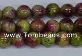 CMJ745 15.5 inches 8mm round rainbow jade beads wholesale