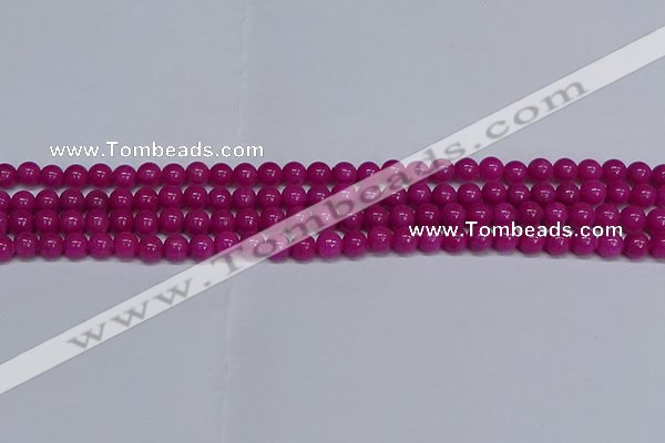 CMJ79 15.5 inches 6mm round Mashan jade beads wholesale