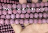 CMJ833 15.5 inches 10mm round matte Mashan jade beads wholesale