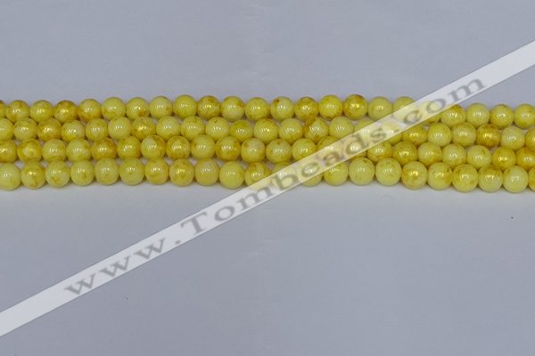 CMJ905 15.5 inches 4mm round Mashan jade beads wholesale