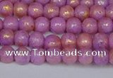 CMJ920 15.5 inches 4mm round Mashan jade beads wholesale