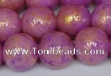 CMJ924 15.5 inches 12mm round Mashan jade beads wholesale