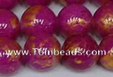 CMJ929 15.5 inches 12mm round Mashan jade beads wholesale