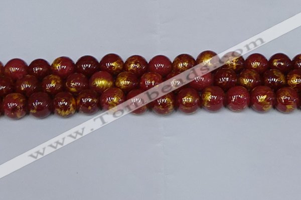 CMJ948 15.5 inches 10mm round Mashan jade beads wholesale