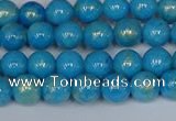 CMJ950 15.5 inches 4mm round Mashan jade beads wholesale