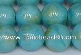 CMJ969 15.5 inches 12mm round Mashan jade beads wholesale