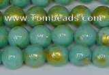 CMJ971 15.5 inches 6mm round Mashan jade beads wholesale