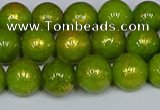 CMJ986 15.5 inches 6mm round Mashan jade beads wholesale