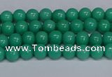 CMJ99 15.5 inches 4mm round Mashan jade beads wholesale