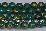 CMJ990 15.5 inches 4mm round Mashan jade beads wholesale