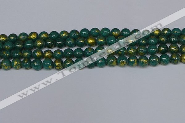 CMJ991 15.5 inches 6mm round Mashan jade beads wholesale