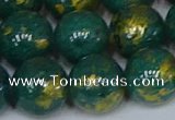 CMJ994 15.5 inches 12mm round Mashan jade beads wholesale