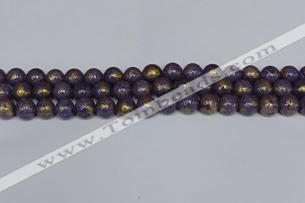 CMJ997 15.5 inches 8mm round Mashan jade beads wholesale