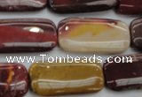 CMK100 15.5 inches 15*30mm rectangle mookaite beads wholesale