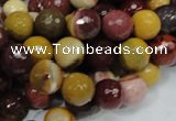 CMK17 15.5 inches 10mm faceted round mookaite beads wholesale