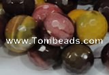 CMK18 15.5 inches 20mm faceted round mookaite beads wholesale