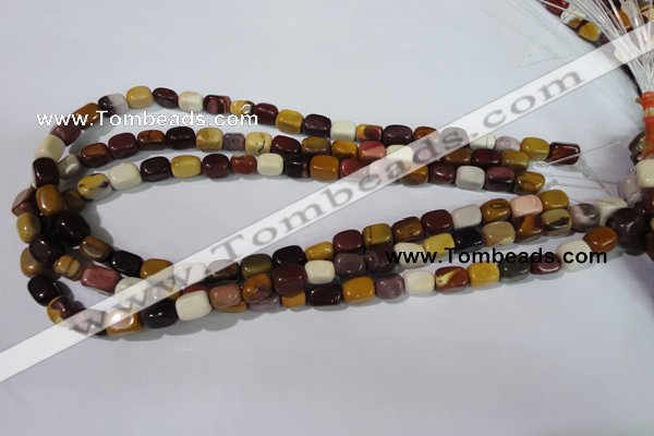 CMK230 15.5 inches 7*10mm nuggets mookaite gemstone beads