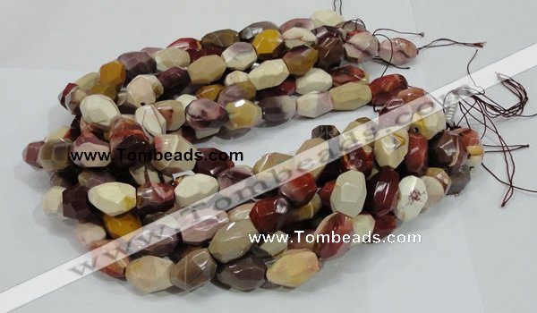 CMK50 15.5 inches 15*20mm faceted freeform mookaite beads wholesale