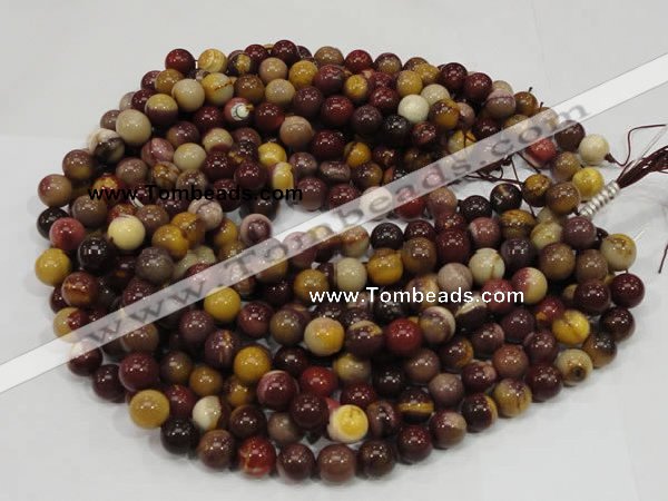 CMK60 15.5 inches 12mm round mookaite gemstone beads wholesale