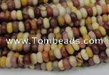 CMK62 15.5 inches 3*6mm rondelle mookaite gemstone beads wholesale