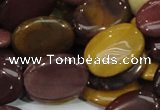 CMK75 15.5 inches 18*25mm oval mookaite gemstone beads wholesale