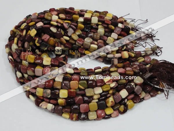 CMK78 15.5 inches 12*12mm square mookaite gemstone beads wholesale