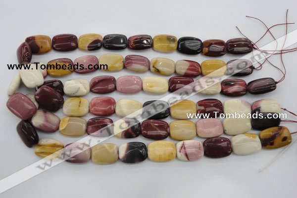 CMK98 15.5 inches 15*20mm rectangle mookaite beads wholesale