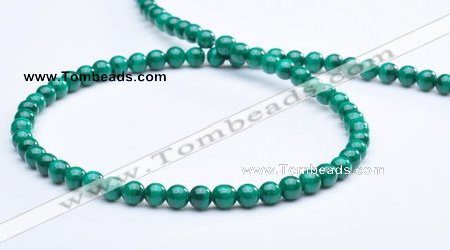 CMN02 A grade 4mm round natural malachite beads wholesale