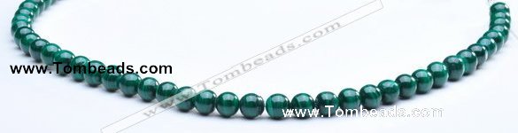 CMN04 6mm round A grade natural malachite beads Wholesale