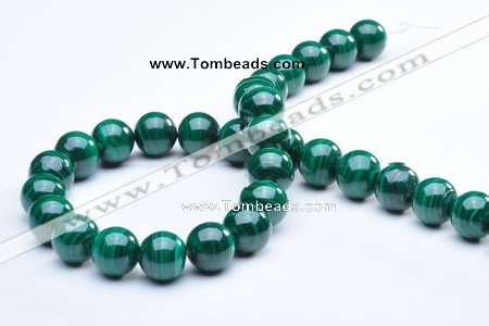 CMN07 12mm round A grade natural malachite beads Wholesale