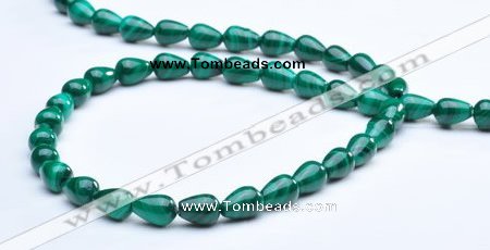 CMN09 A grade 5*7mm teardrop natural malachite beads Wholesale