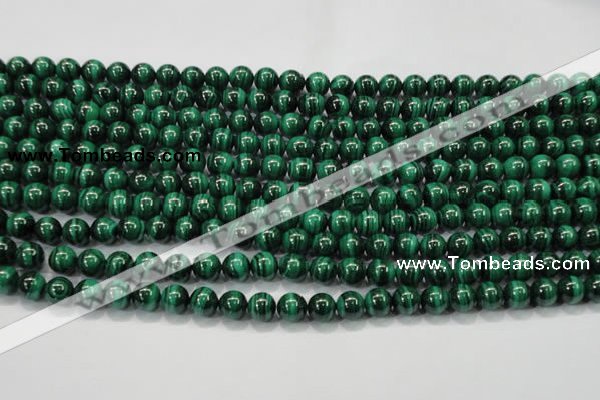 CMN150 AA grade 6mm round natural malachite beads Wholesale