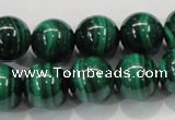 CMN156 AA grade 18mm round natural malachite beads Wholesale