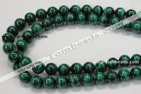 CMN157 AA grade 20mm round natural malachite beads Wholesale