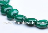 CMN19 A grade 4*8mm heart natural malachite beads Wholesale