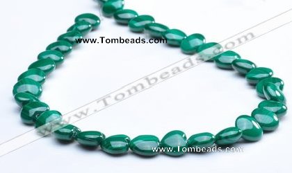 CMN19 A grade 4*8mm heart natural malachite beads Wholesale