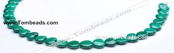 CMN20 A grade 4*10mm heart natural malachite beads Wholesale