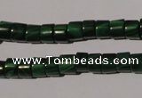 CMN236 15.5 inches 5*7mm heishi natural malachite beads wholesale