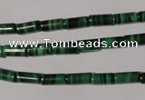 CMN237 15.5 inches 4*8mm tube natural malachite beads wholesale