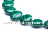 CMN25 A grade 4*8mm coin shape natural malachite beads Wholesale