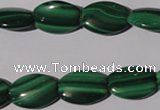 CMN267 15.5 inches 12*16mm flat drum natural malachite beads wholesale