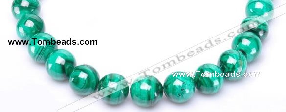 CMN28 AB grade 16mm round natural malachite beads Wholesale